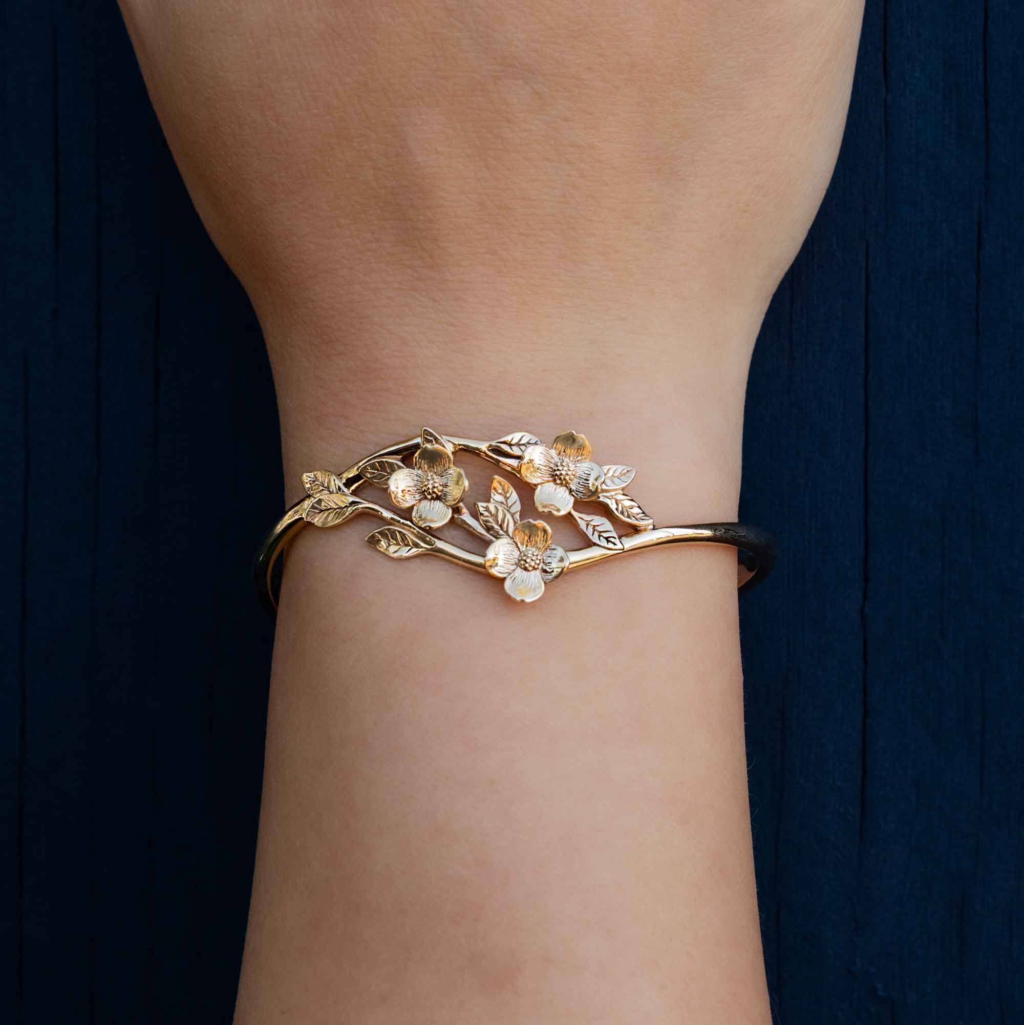 Dogwood Flower Bracelet - Image 4
