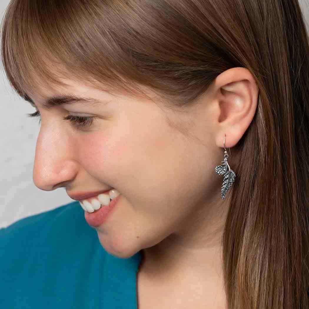 Fern Dangle Earrings - Image 2