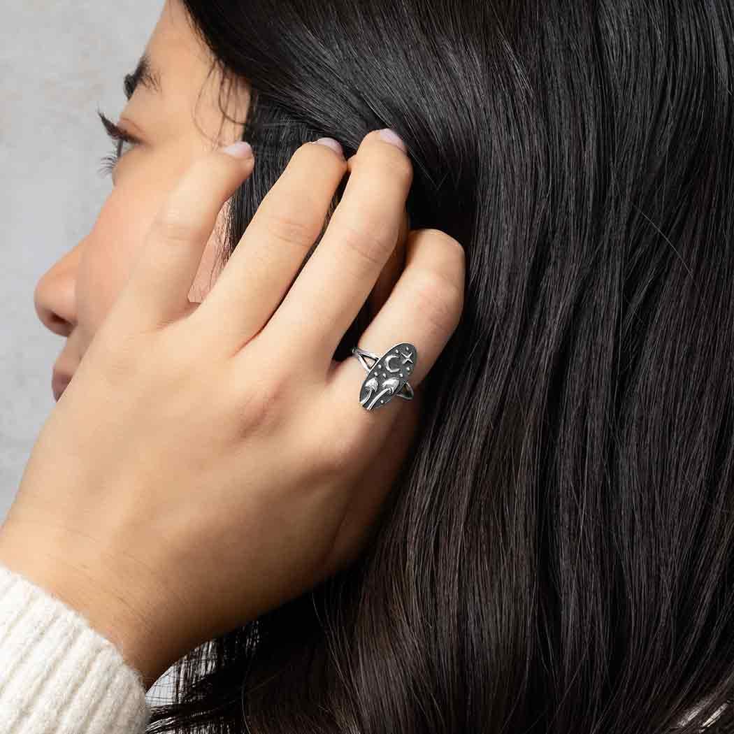 Mushrooms and Moon Ring - Image 2