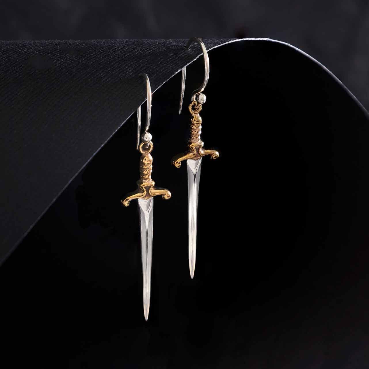 Sword Dangle Earrings - Image 4